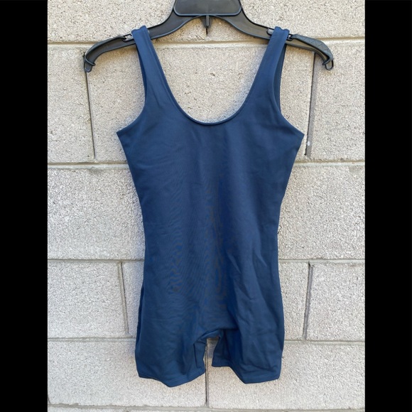 Girlfriend Collective Bike Unitard midnight navy S - Picture 3 of 4